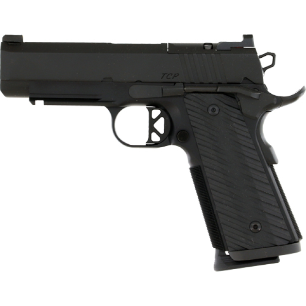 CZ DAN WESSON TCP OR 45ACP 4" - FS BLACK DUTY FINISH 8RD MAG