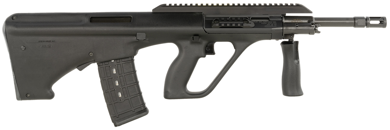 Steyr Arms AUGM2BLKEXT300 AUG A3 M2 300 Blackout 30+1 16" Black Steel Barrel, Black Mannox Receiver, Black Synthetic Stock