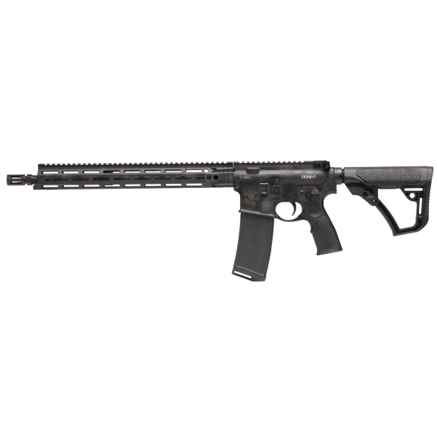 Daniel Defense 0212802267047 DDM4 V7 5.56x45mm NATO 16" 30+1 Rattlecan Cerakote 6 Position w/SoftTouch Overmolding Stock