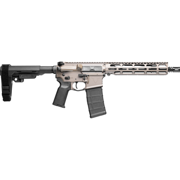 VKTR VK1 PISTOL 5.56 NATO - 10.5" PISTOL FDE SBA3 BRACE