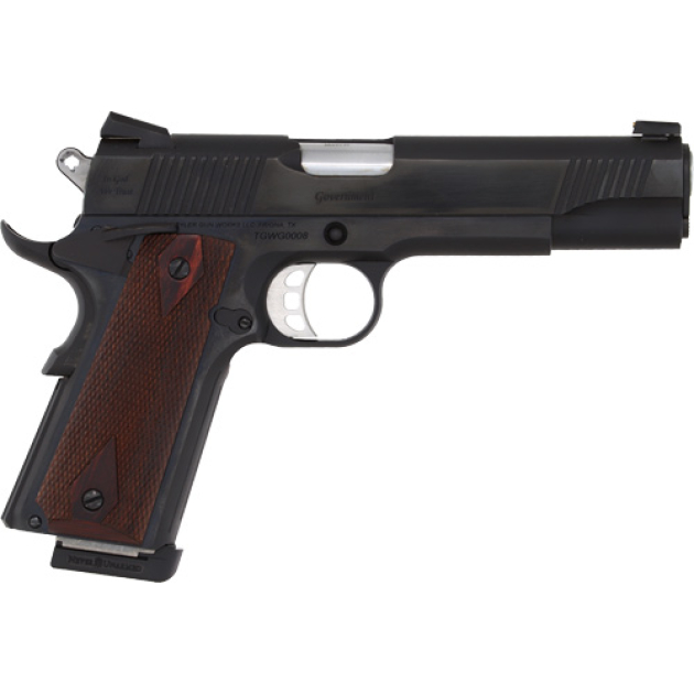 TYLER GUNWORKS 1911 GOVT - 45ACP 5" 8RND BLUED/WALNUT