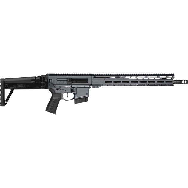 CMMG 60AA90CSG Dissent MK4 6mm ARC 10+1 (2) 16.10", Sniper Gray Rec/15" M-Lok Handguard, Side Charging Handle, Black Side Folding Stock & Zeroed Grip, Muzzle Brake, 60/90 Ambi Safety, Adj. Gas Block