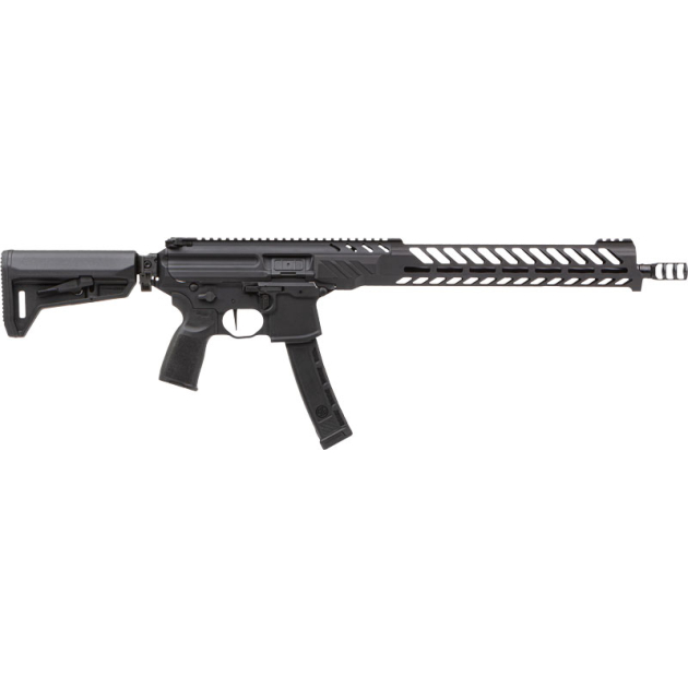 SIG MPX PCC 9MM COMPETITION - 16" 35RD M-LOK ADJ STOCK BLACK