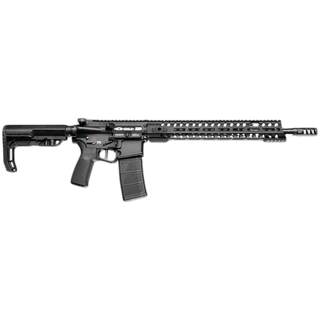 Patriot Ordnance Factory 02039 Renegade +  5.56x45mm NATO 30+1, 13.75" Steel Threaded Barrel, Black Aluminum Receiver