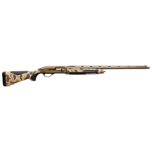 Browning 011739205 Maxus II Wicked Wing 12 Gauge 3.5" 4+1 (2.75") 26" Burnt Bronze Cerakote Barrel/Rec, Vintage Tan Camo Stock w/SoftFlex Cheek Pad & Overmolded Grip Panels