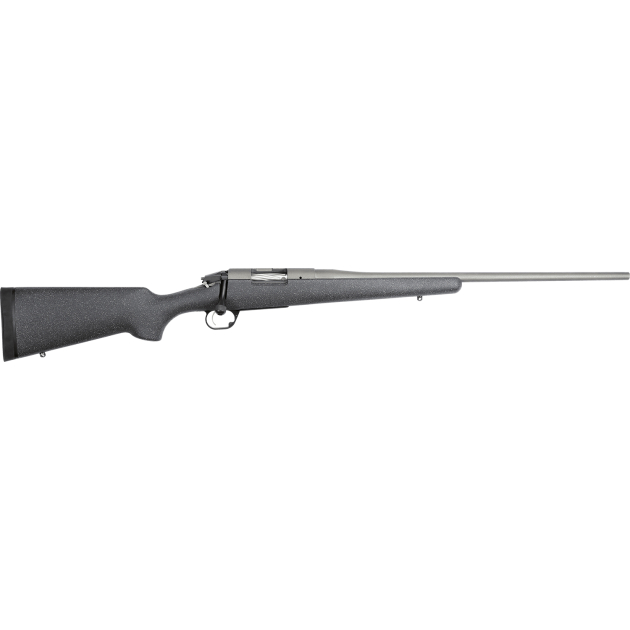 Bergara Rifles BPR2865PRC Premier Mountain 6.5 PRC 2+1 24" Tactical Gray Cerakote Barrel, Tactical Gray Cerakote Stainless Steel Receiver, Gray Speckled Black Stock, Right Hand