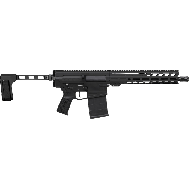 CMMG 33A380C-AB Dissent MK3 8.6 Blackout 20rd 12.50" Black Nitride 7075-T6 Aluminum Receiver 11" Proprietary Handguard CMMG Zeroed Grip