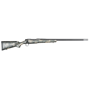 Christensen Arms 8010613600 Ridgeline FFT 6.5-284 Norma 4+1 22" Carbon Fiber/Threaded Barrel, Stainless Steel, Green with Black/Tan Accents Stock