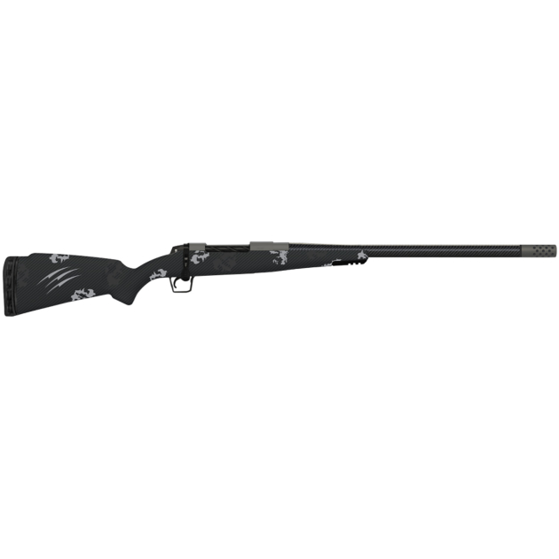 Fierce Firearms TROG300PRC20GP CT Rogue 300 PRC 3+1 20" Carbon Fiber Barrel, Glacier Cerakote Titanium Rec, Phantom Camo Rogue Stock