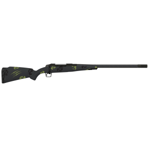 Fierce Firearms TROG300PRC24BF CT Rogue  300 PRC 3+1 24" Carbon Fiber Barrel, Black Cerakote Titanium Rec, Forest Camo Rogue Stock
