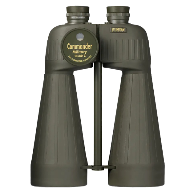 Steiner 2693 M1580 Reticle & Compass 15x80mm Range Finding Reticle Floating Prism Sports-Auto Focus