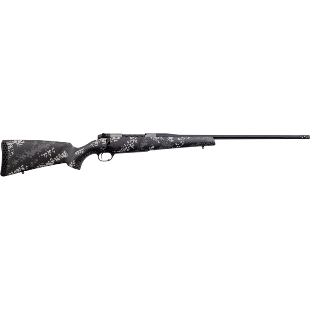 WEATHERBY MARK V BACKCOUNTRY - 2.0 TI 6.5CM 24" BLACK CF