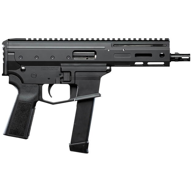 Angstadt Arms AAMDP29P06 MDP-9 27+1 6" Black Melonite Threaded Barrel Black Cerakote Black Polymer Grips