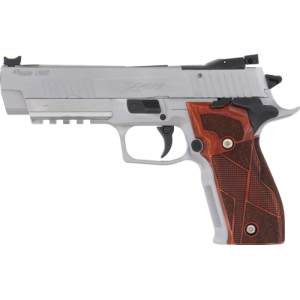 SIG P226 XFIVE 9MM CLASSIC 5" - SAO ADJ SGHT (3)20RD WOOD S/S - Image 2