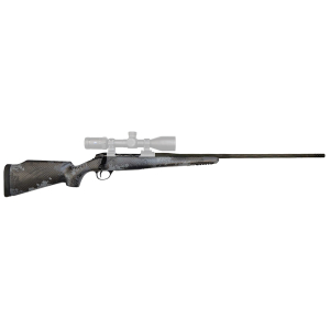 Fierce Firearms FRG300PRC24BU Twisted Rage Full Size 300 PRC 3+1 24" Black Cerakote Fluted Threaded Barrel