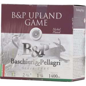 B&P 12GA 2.75" 1 1/4OZ #4 - 1400FPS 25RD 10BX/CS