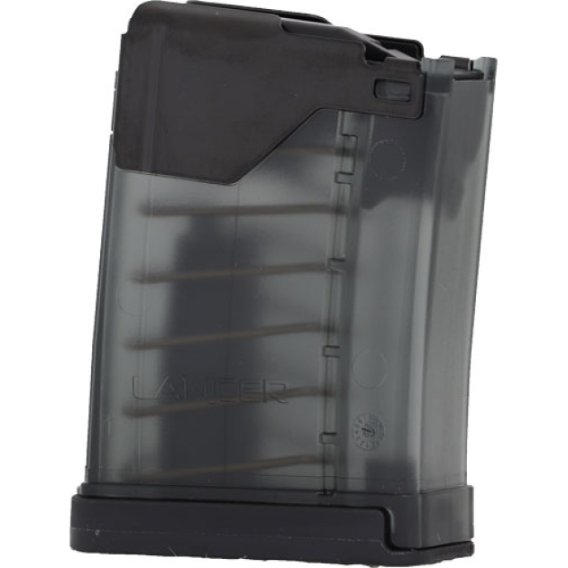 LANCER MAGAZINE L5AWM AR-15 - 5.56X45 5RD TRANSLUCENT SMOKE