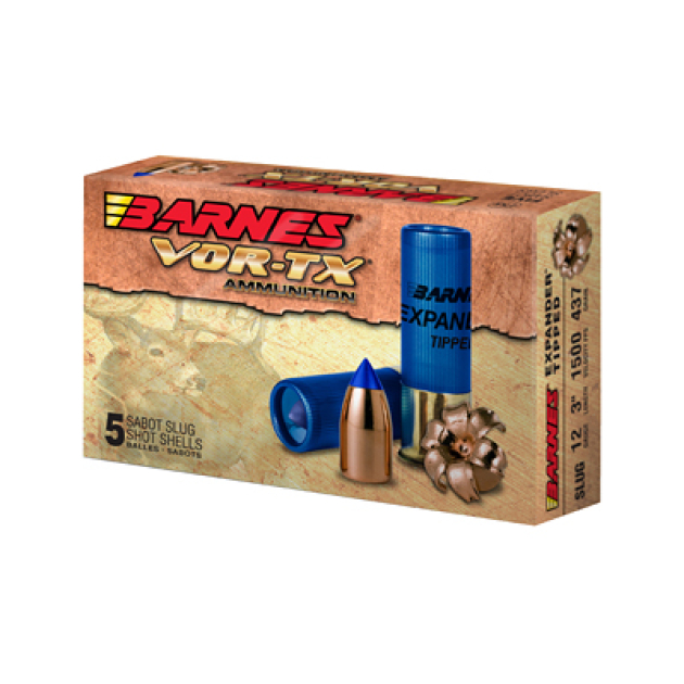 BARNES VOR-TX 12GA 3" 438GR 5/100