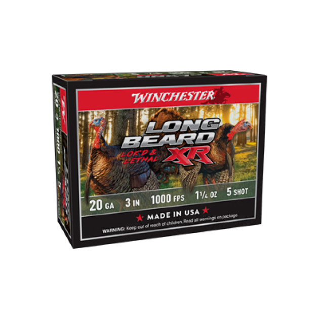 WIN LB XR TRKY 20GA 3" #5 1.25OZ 10