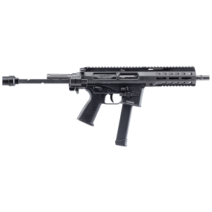 B&T Firearms 500003TBG SPC9  9mm Luger 33+1 9.10", Black, Tele Brace Adapter, Polymer Grip (Glock Mag Compatible)