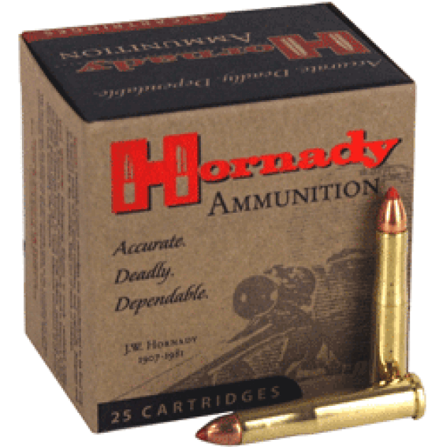HORNADY 22 HORNET 35GR V-MAX - 25RD 10BX/CS