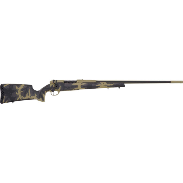 WEATHERBY MARK V APEX 7MM PRC - 28" W/MB TAN CERA/TAN-BRN CF