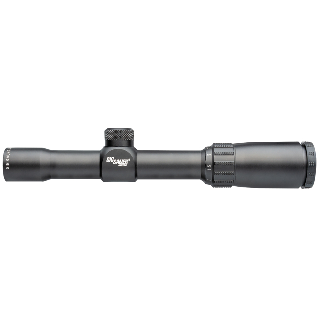Sig Sauer Airguns AIRT4 Air T4 Black 1-4x 24mm 1" Tube Mil-Dot Reticle