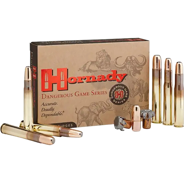 Hornady 82667 Dangerous Game 416Ruger 400gr DGX Bonded 20 Per Box/6 Case