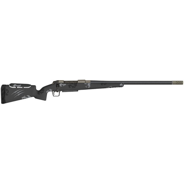 Fierce Firearms FCTRXP7PRC24TP CT Rival XP 7mm PRC 3+1 24" Carbon Fiber