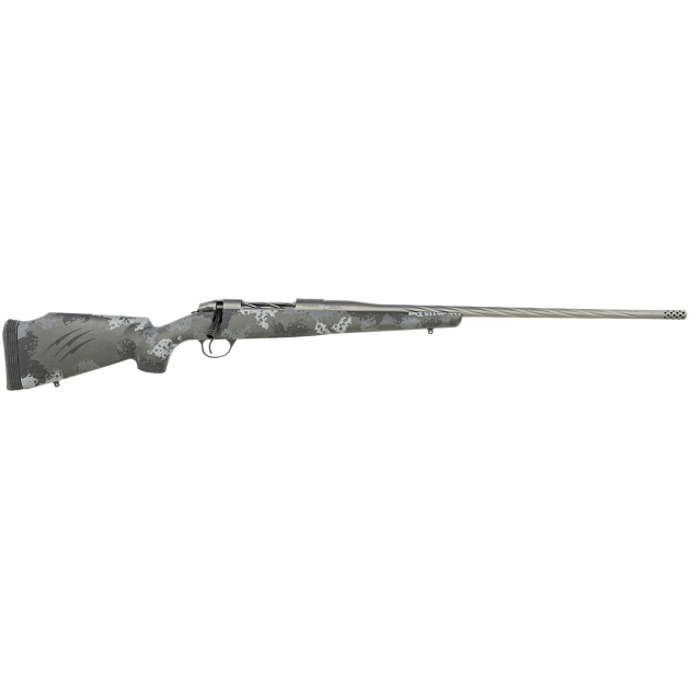 Fierce Firearms FCETW65PRCTIPH Twisted Edge  6.5 PRC 4+1 24" Phantom Camo Carbon Fiber Stock, Gray Cerakote, Right Hand