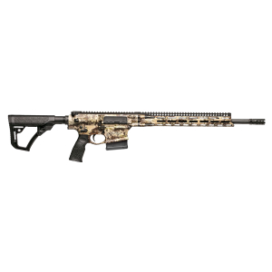 Daniel Defense 0215800300047 DD5 V4 Hunter 260 Rem 18" 5+1 Kryptek Highlander Black 6 Position w/SoftTouch Overmolding Stock Black Polymer Grip Right Hand