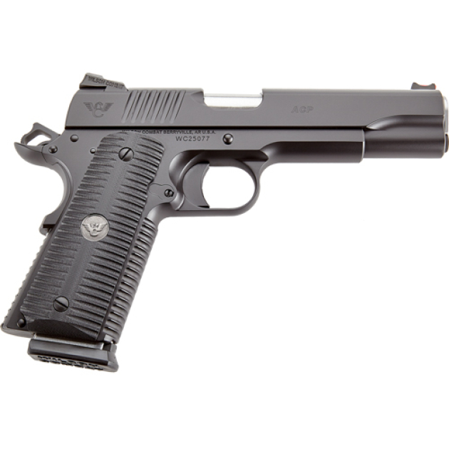 WILSON ACP-FS-45 45ACP 5" FS - 8-SHOT BLACK ARMOR TUFF