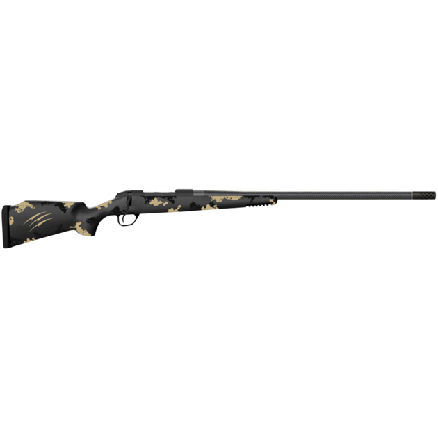 Fierce Firearms FCRG7PRC24BU Carbon Rage Full Size 7mm PRC 3+1 24" Black C3 Carbon Fiber Barrel, Black Cerakote Steel Receiver, Urban Camo Stock, Right Hand