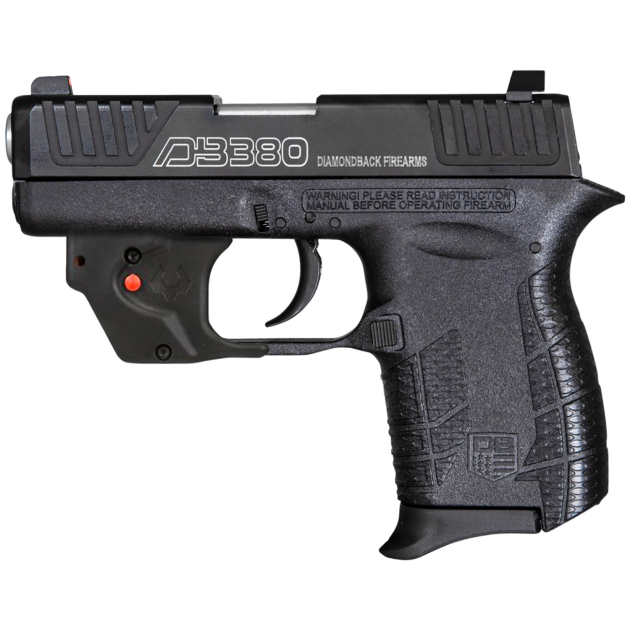 Diamondback DB0101E002 DB380 Gen4 w/Laser Micro-Compact Frame 380 ACP 6+1