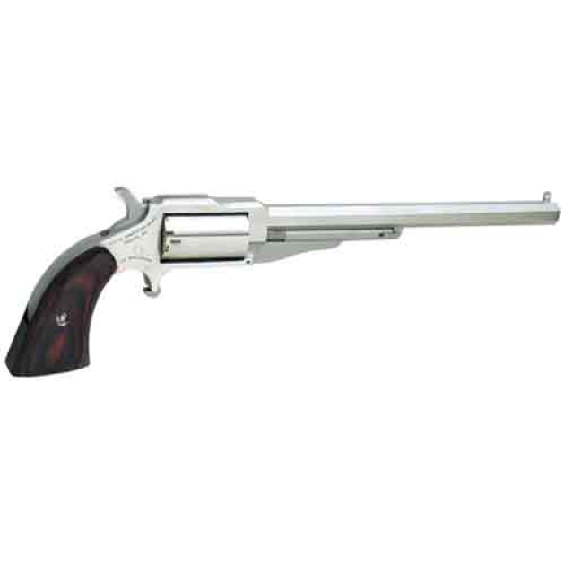 NAA MINI-REVOLVER "HOGLEG" - 22WMR 6" FS S/S WOOD