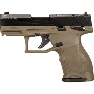 TAURUS TX-22 COMPACT 22LR 3.5" - ADJ. 10-SHOT  OD GREEN POLYMER - Image 2