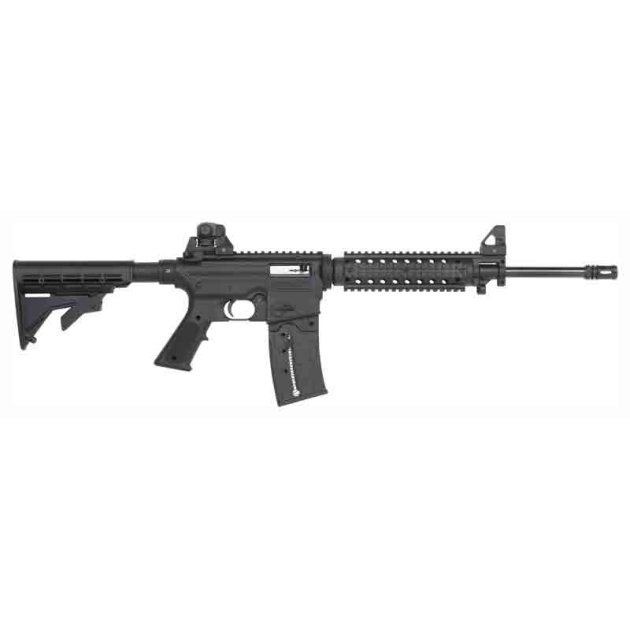 MOSSBERG 715T FLAT TOP 22LR - 16.5" 25RD BLUED/SYN