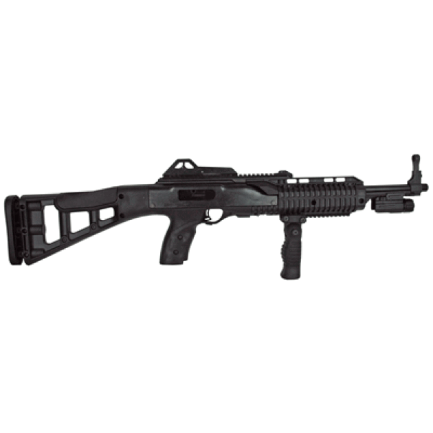HI-POINT CARBINE 9MM BLACK - W/FORWARD GRIP & FLASHLIGHT