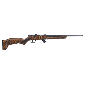 Savage Arms 26737 Mark II Minimalist Full Size 22 LR 10+1 18" Matte Black Steel Threaded Barrel, Matte Black Carbon Steel Receiver, Boyd's Minimalist Natural Brown Laminate Stock