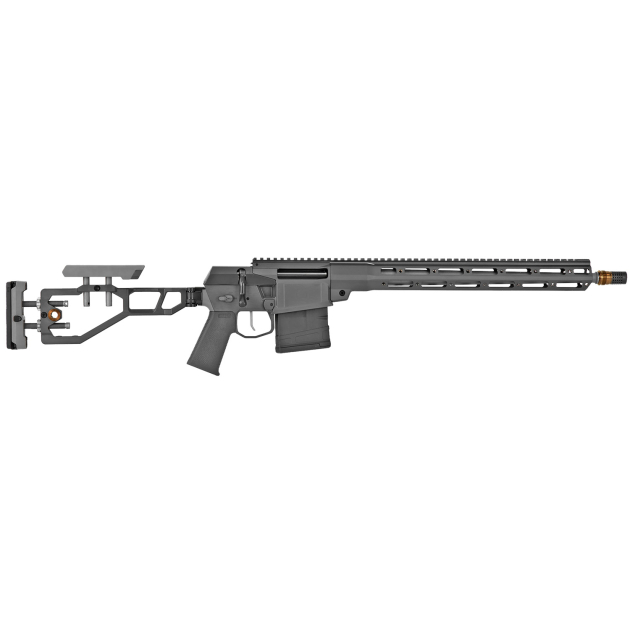 Q LLC FIX6516INGRY The Fix 6.5 Creedmoor 10+1 16" Lightweight Threaded Barrel, Aluminum Receiver w/Picatinny Rail, Free Floating Q-Sert Handguard, Black Folding Adjustable Folding Stock