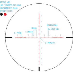 SIGHTMARK PRESIDIO 3-18X50 - 30MM SCOPE MATTE BLACK LR2 RET - Image 5