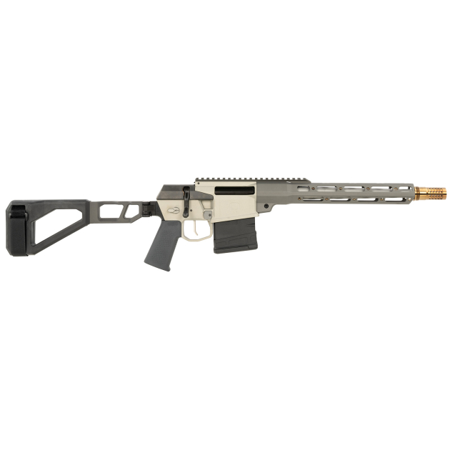 Q LLC FIX8612INPISTOL The Fix 8.6 Blackout 30+1 12" Stainless Threaded Barrel Q-Sert Free-Float Handguards, Picatinny Rail Receiver, Black SBA3 Brace Black, Polymer Grips