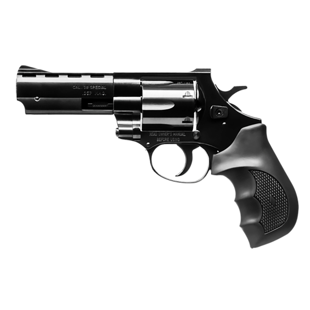 Weihrauch Guns 770123 Windicator 38 Special 6rd 4" Blued Steel Barrel & Exposed Hammer