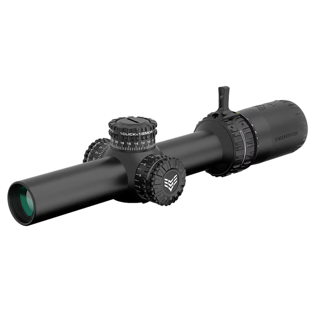 Swampfox Optics ARH18241-B Arrowhead Black 1-8x24mm 30mm Tube Guerrilla Dot BDC Reticle
