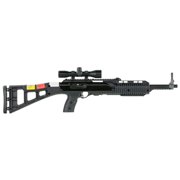 Hi-Point 4595TS4X32 4595TS Carbine 45 ACP Caliber with 17.50" Barrel, 9+1 Capacity, Black Metal Finish, Black All Weather Molded Stock & Black Polymer Grip Right Hand