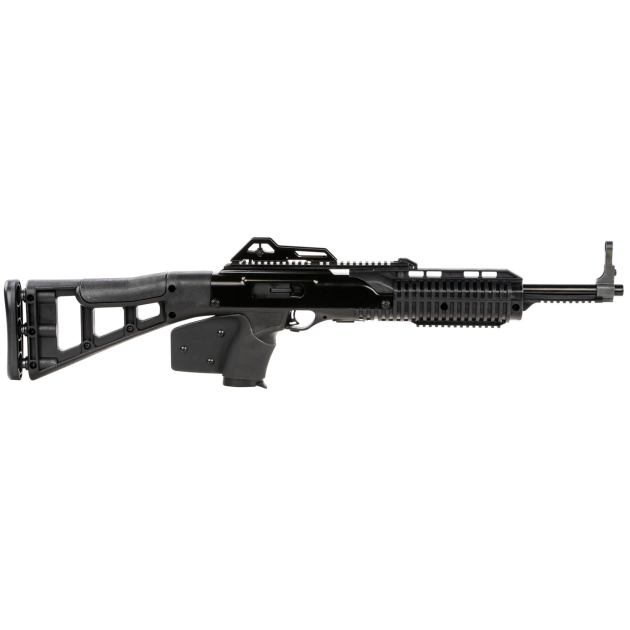 Hi-Point 3895TSCA 3895TS Carbine *CA Compliant 380 ACP Caliber with 16.50" Barrel, 10+1 Capacity, Black Metal Finish, Black All Weather Skeletonized Stock & Black California Paddle Grip Right Hand
