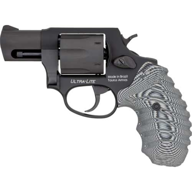 TAURUS 856 ULTRA LITE 38SPL - FS 6-SHOT BLACK VZ GRIPS