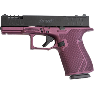 GLFA 19 STRIKER 9MM 4" 15 SHOT - BLACK SLIDE BLACK CHERRY FRAME - Image 2