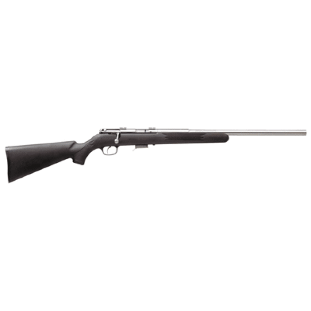 SAVAGE 93R17-FVSS 17HMR 21"HB - ACCU TRIGGER SS/BLACK SYN