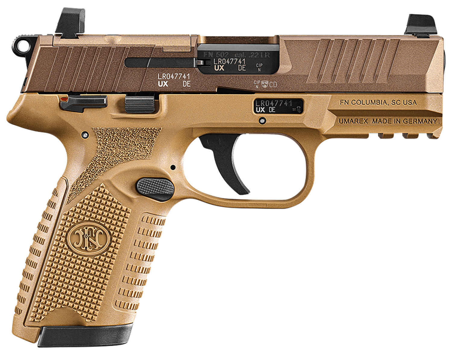 FN 66-101012 502 MRD 2X10 FDE/FDE